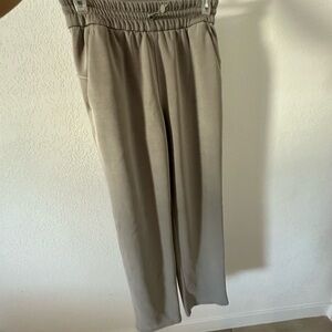 Lululemon softstreme beige Wide-Leg Pants